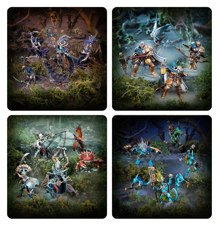 Warhammer Underworlds - Order Warbands: Seekers in Shadow (109-40)