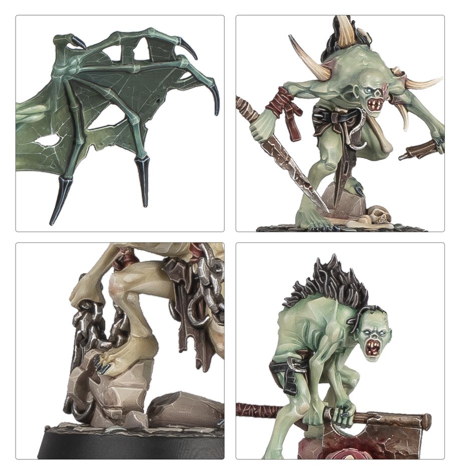 Warhammer Underworlds - Death Warbands: Morbid Minions (109-42)