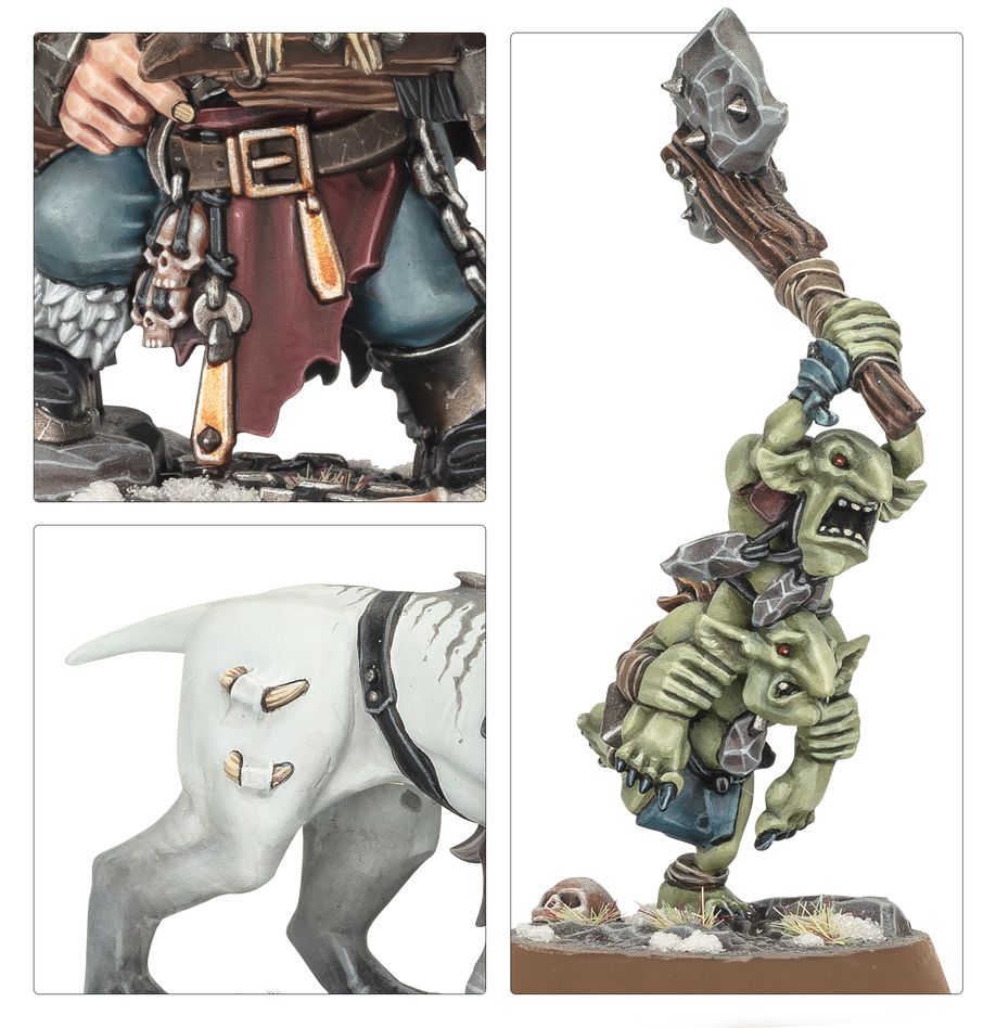 Warhammer Underworlds - Destruction Warbands: Gitz and Goliaths (109-43)
