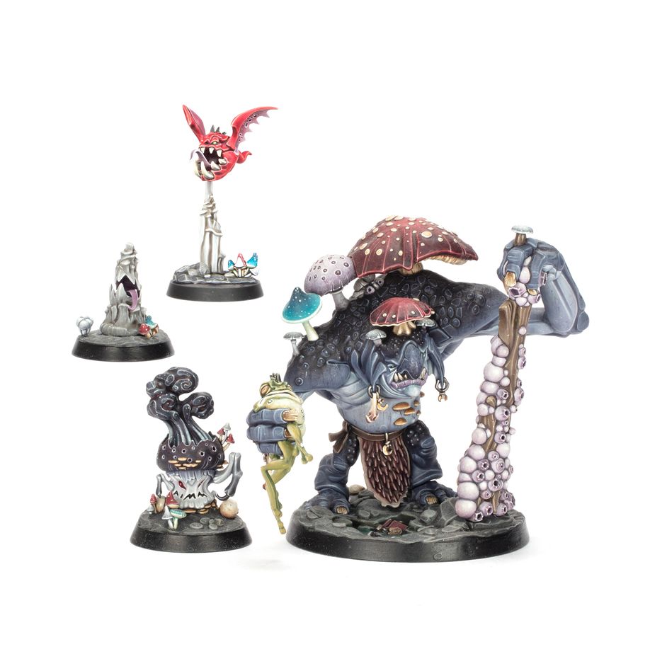 Warhammer Underworlds - Destruction Warbands: Gitz and Goliaths (109-43)