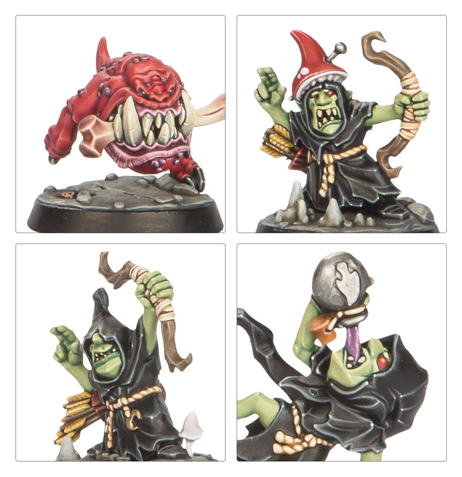 Warhammer Underworlds - Destruction Warbands: Gitz and Goliaths (109-43)