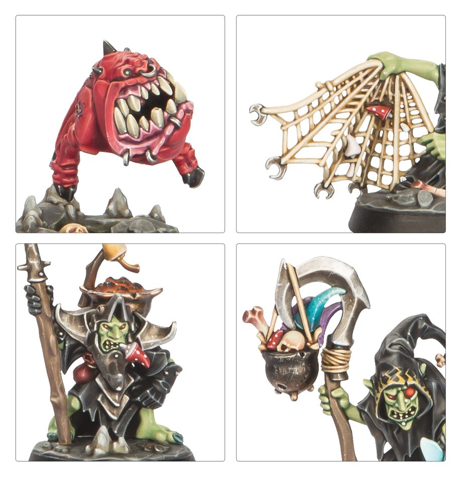 Warhammer Underworlds - Destruction Warbands: Gitz and Goliaths (109-43)