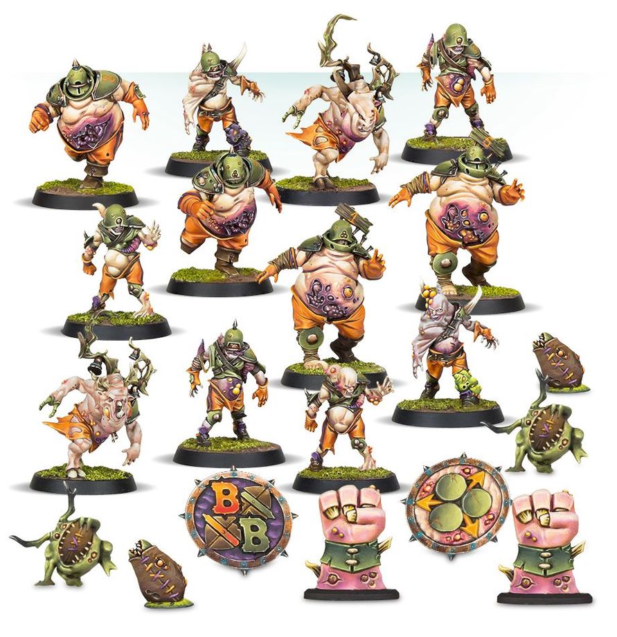 Blood Bowl - Nurgle Blood Bowl Team: Nurgle´s Rotters (200-57)