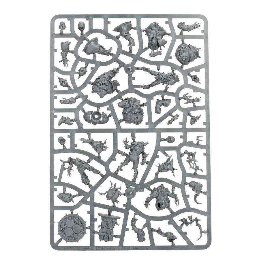 Blood Bowl - Nurgle Blood Bowl Team: Nurgle´s Rotters (200-57)