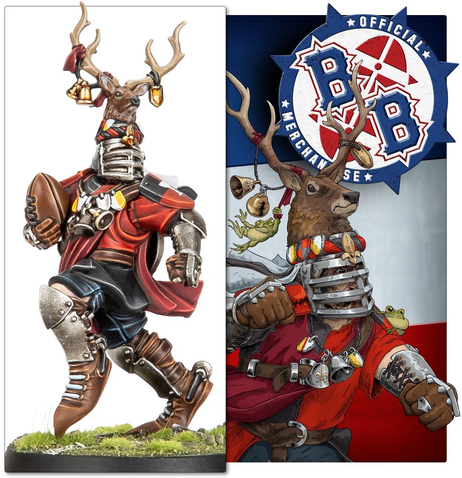 Blood Bowl - Bretonnian Blood Bowl Team: The Brionne Barons (202-51)