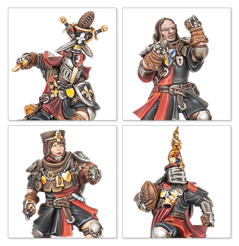 Blood Bowl - Bretonnian Blood Bowl Team: The Brionne Barons (202-51)