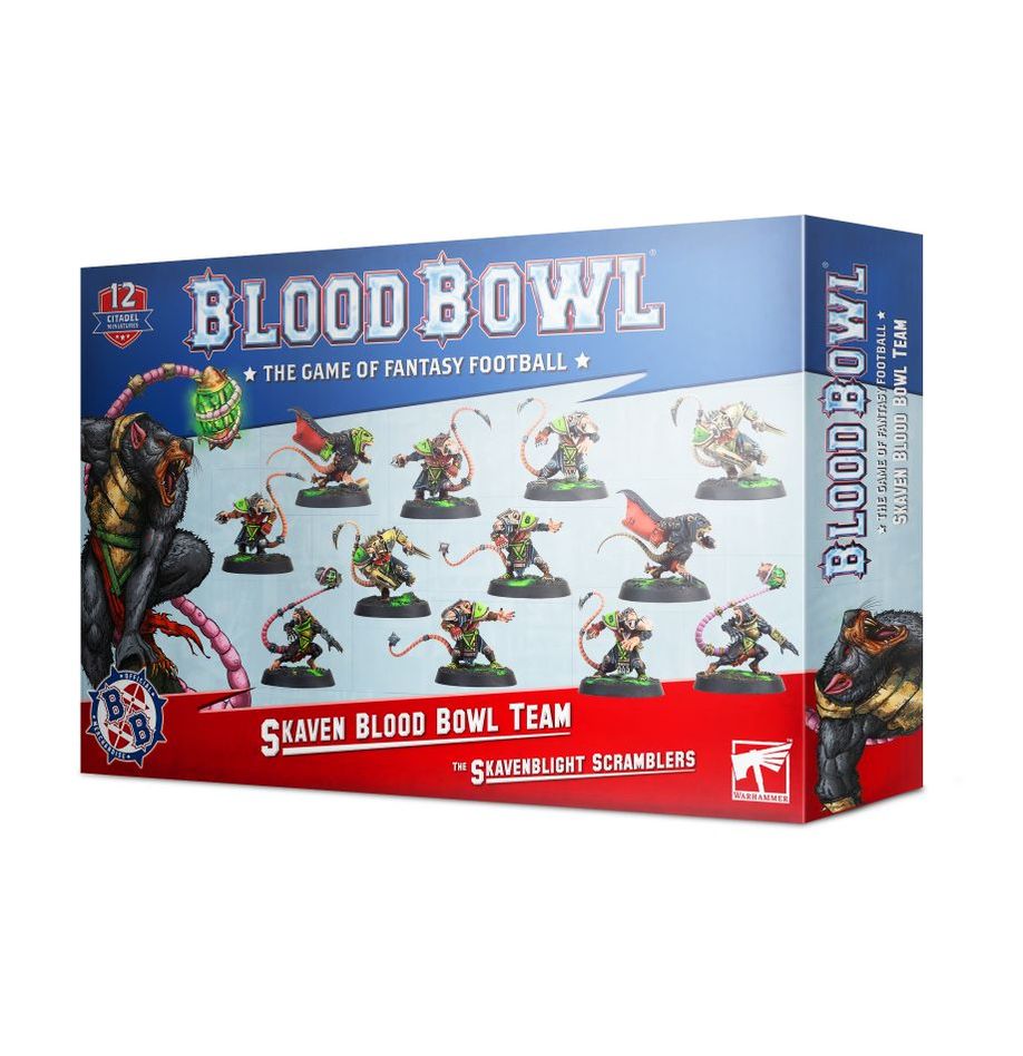 Blood Bowl - Skaven Blood Bowl Team – Skavenblight Scramblers (200-11)