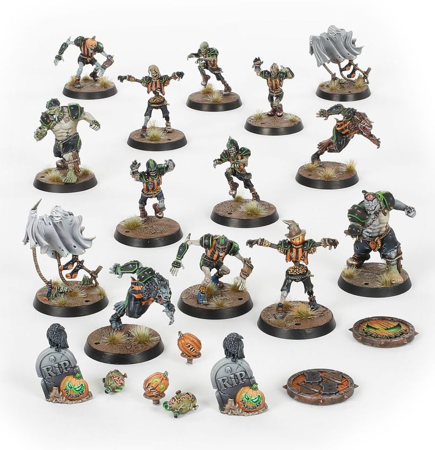 Blood Bowl - Necromantic Horror Blood Bowl Team: The Wolfenburg Crypt-Stealers (202-07)