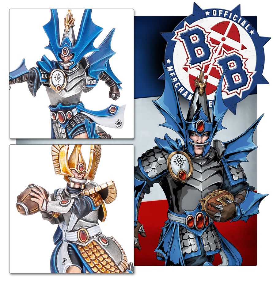 Blood Bowl - High Elf Blood Bowl Team – The Caledor Dragons (202-62)