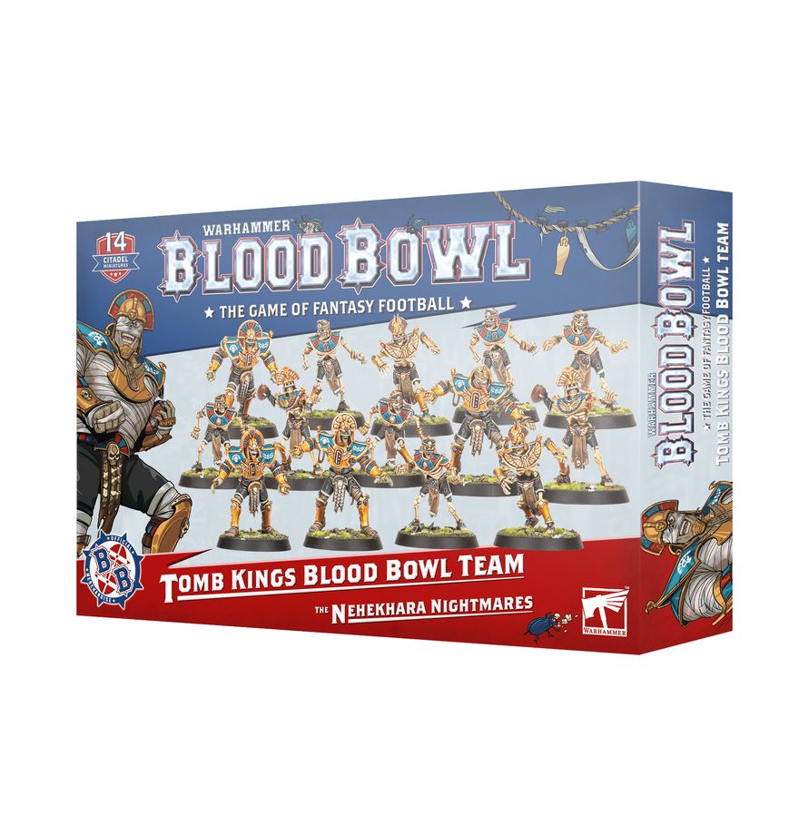 Blood Bowl - Tomb Kings Blood Bowl Team: The Nehekhara Nightmares (202-52)
