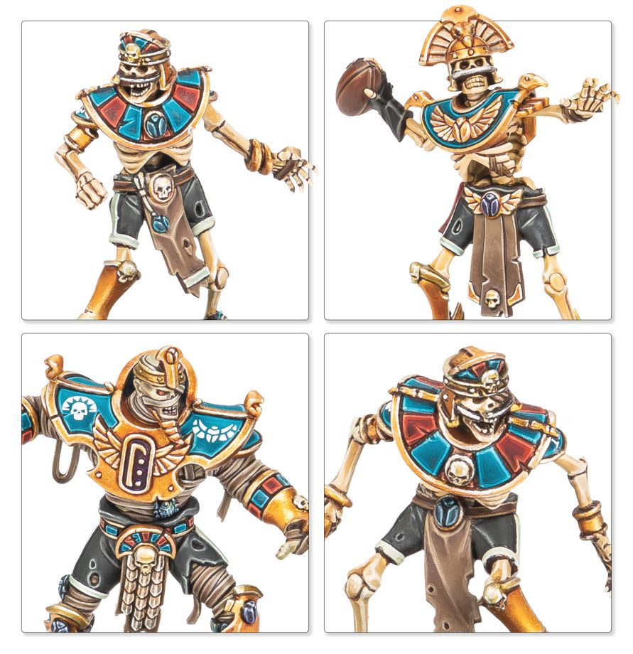 Blood Bowl - Tomb Kings Blood Bowl Team: The Nehekhara Nightmares (202-52)