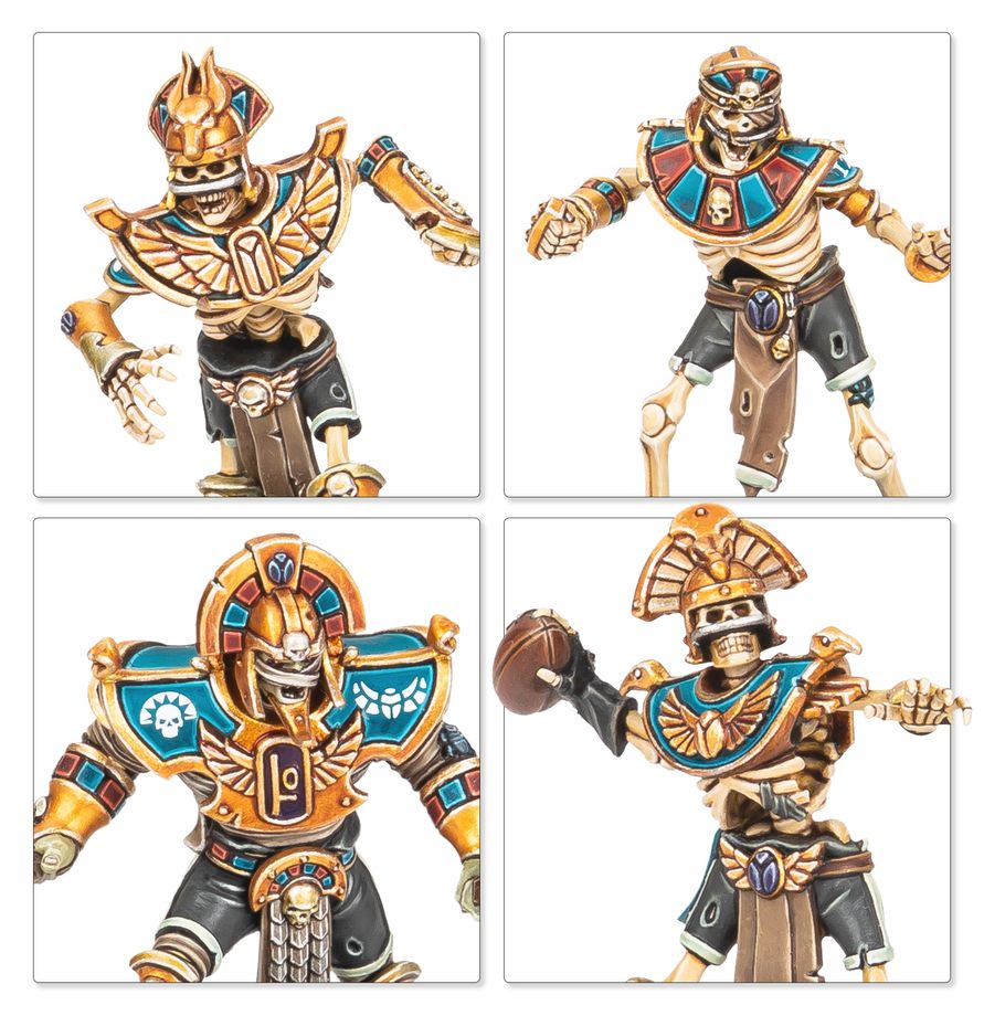Blood Bowl - Tomb Kings Blood Bowl Team: The Nehekhara Nightmares (202-52)