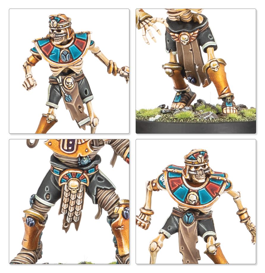 Blood Bowl - Tomb Kings Blood Bowl Team: The Nehekhara Nightmares (202-52)
