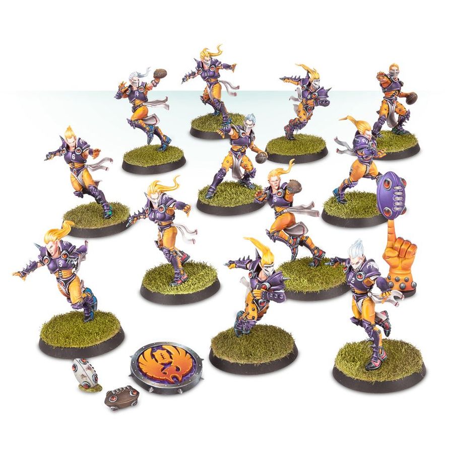 Blood Bowl - Elven Union Blood Bowl Team: The Elfheim Eagles (200-36)