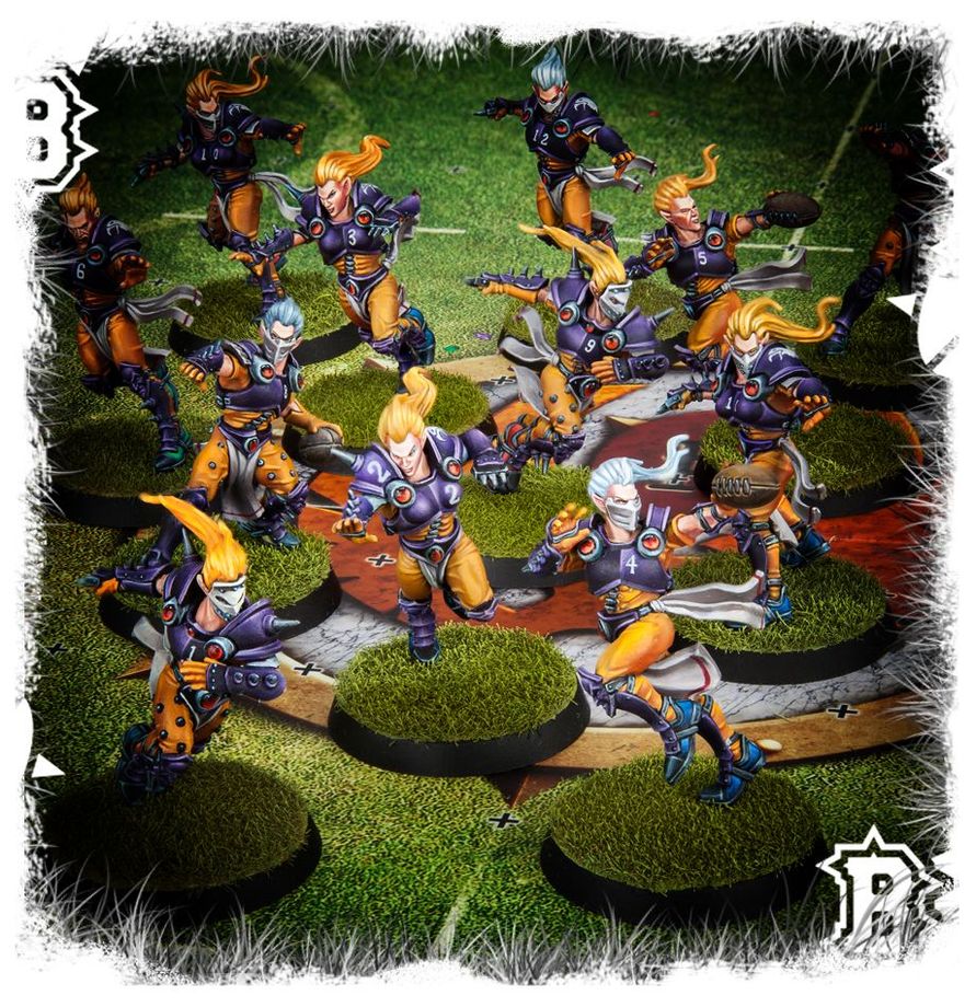 Blood Bowl - Elven Union Blood Bowl Team: The Elfheim Eagles (200-36)