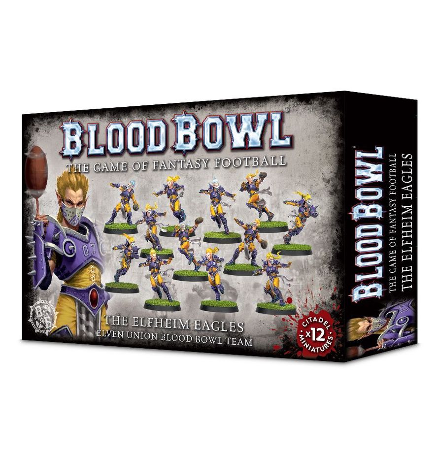 Blood Bowl - Elven Union Blood Bowl Team: The Elfheim Eagles (200-36)