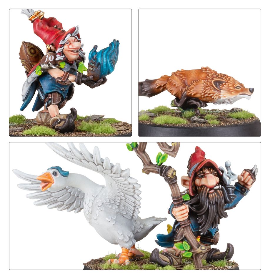 Blood Bowl - Gnome Blood Bowl Team: The Glimdwarrow Groundhogs (202-41)