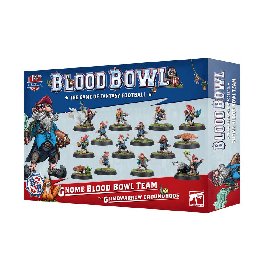 Blood Bowl - Gnome Blood Bowl Team: The Glimdwarrow Groundhogs (202-41)