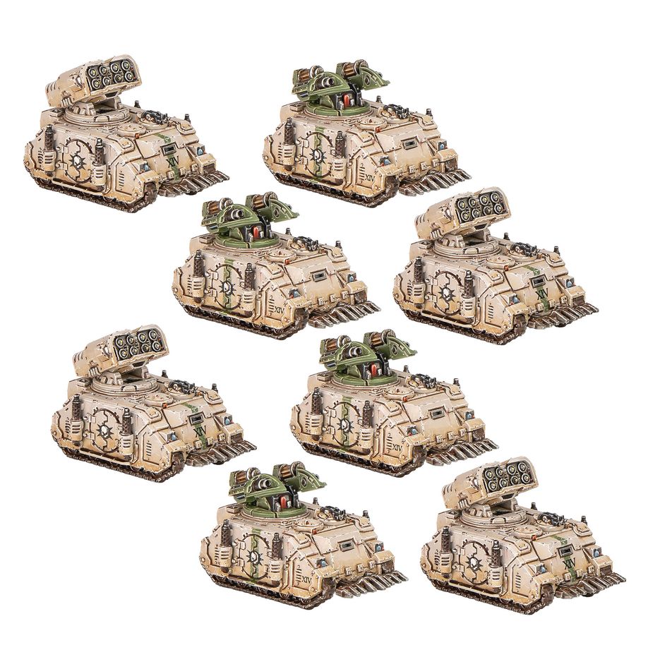 Warhammer: The Horus Heresy - Legiones Astartes -  Whirlwind and Skorpius Missile Tank Squadron
