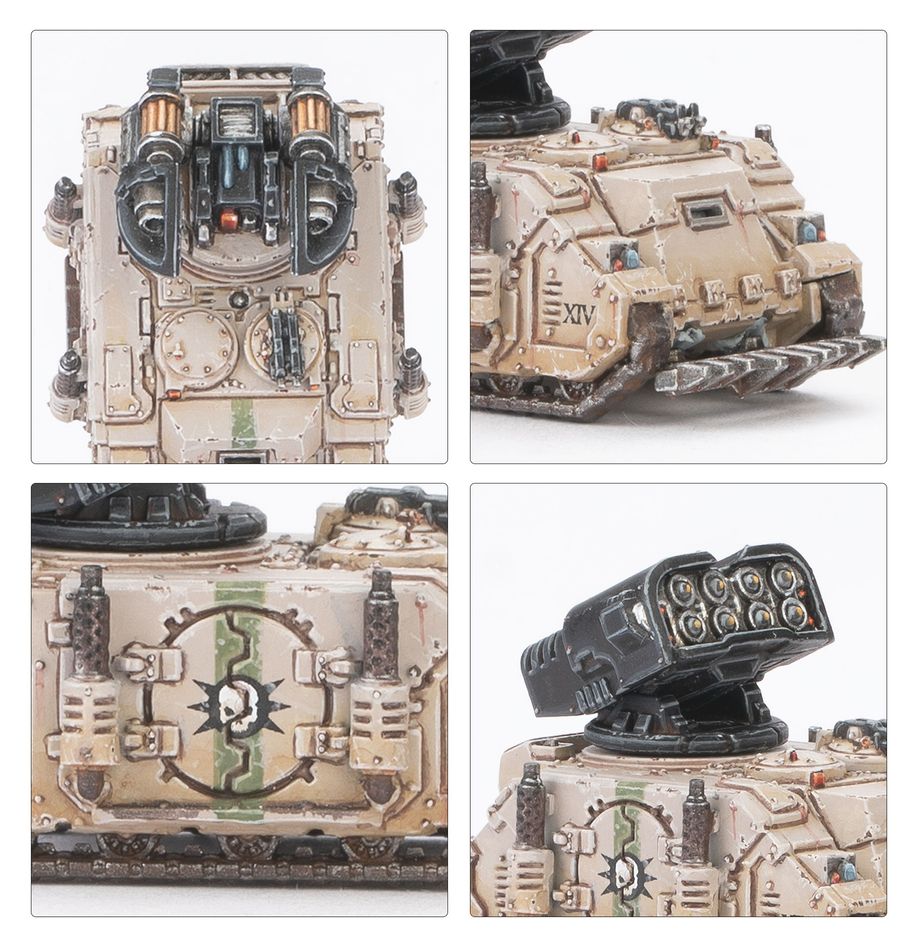 Warhammer: The Horus Heresy - Legiones Astartes -  Whirlwind and Skorpius Missile Tank Squadron