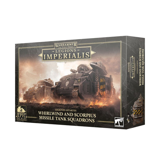Warhammer: The Horus Heresy - Legiones Astartes -  Whirlwind and Skorpius Missile Tank Squadron