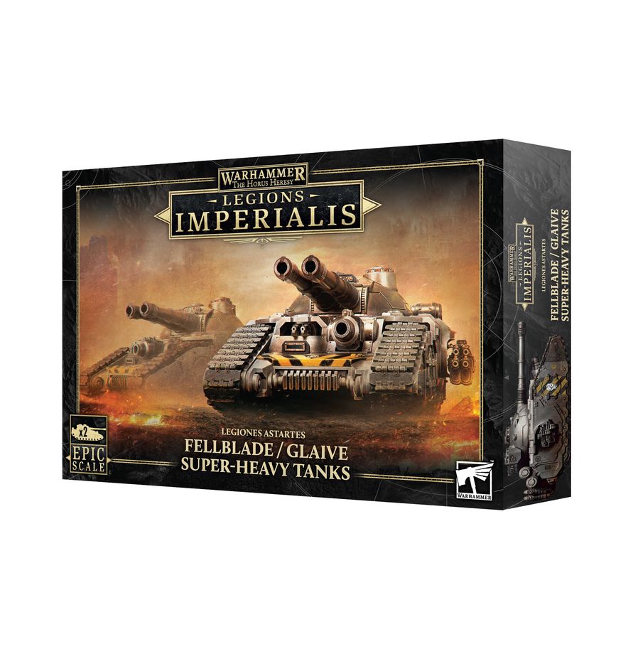 Warhammer: The Horus Heresy - Legiones Imperialis - Fellblade / Glaive Super-Heavy Tanks (03-95)