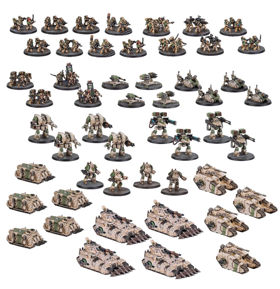 Warhammer: The Horus Heresy -Legions Imperialis - Legiones Astartes Combat Force (03-97))