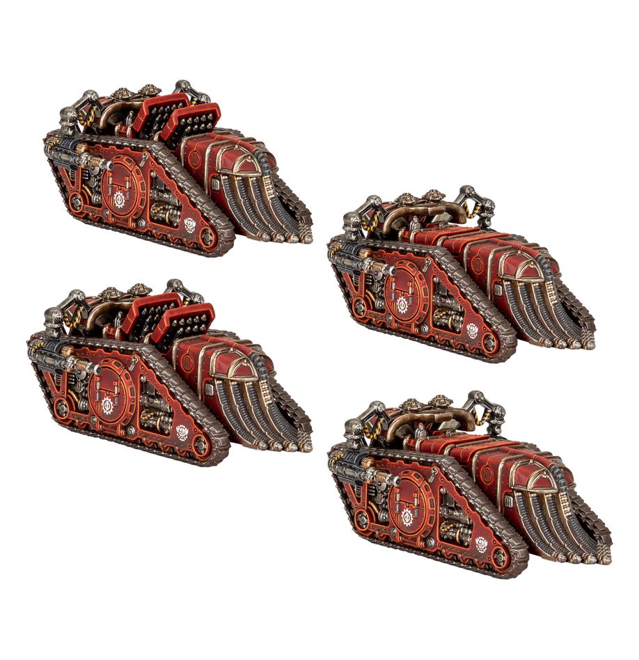 Warhammer: The Horus Heresy - Legions Imperialis: Mechanicum Karacnos Assault Tank Squadron (03-83)