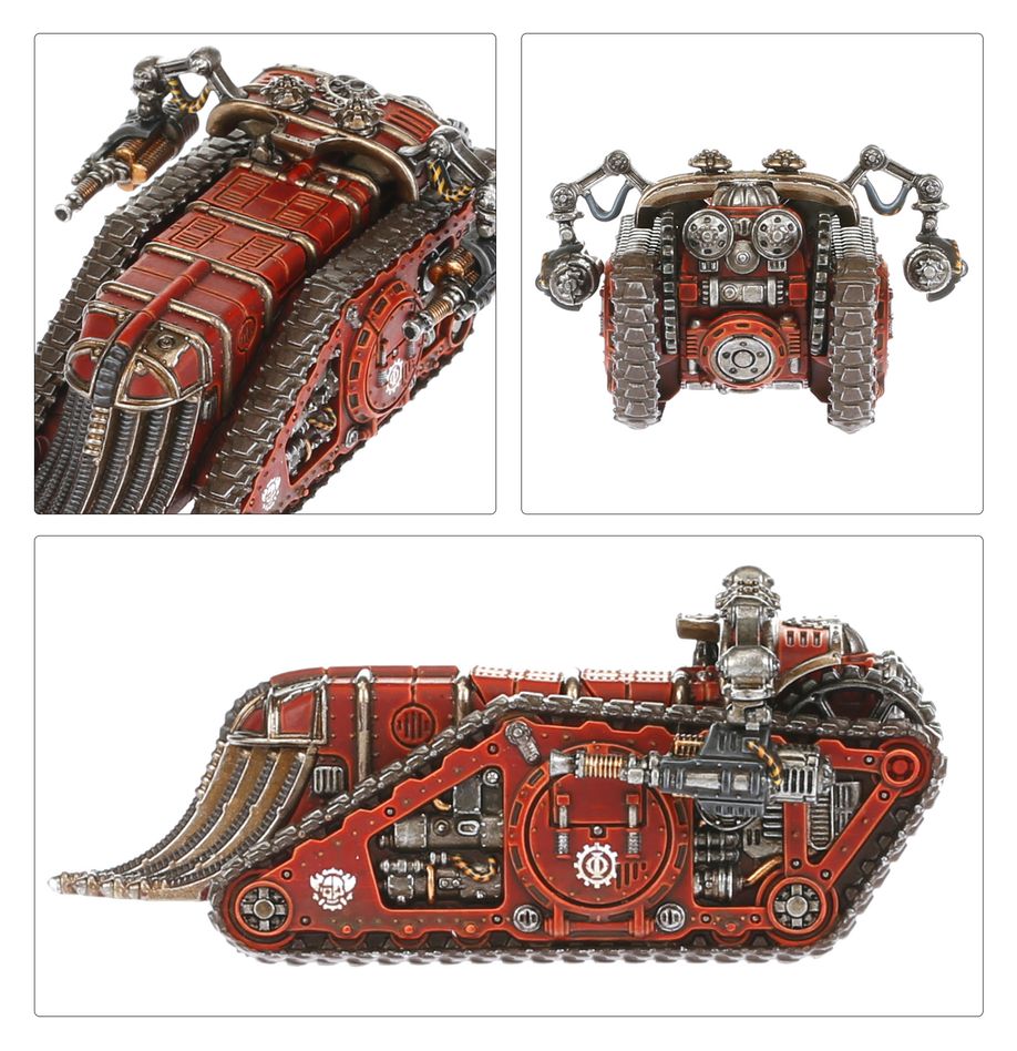 Warhammer: The Horus Heresy - Legions Imperialis: Mechanicum Karacnos Assault Tank Squadron (03-83)
