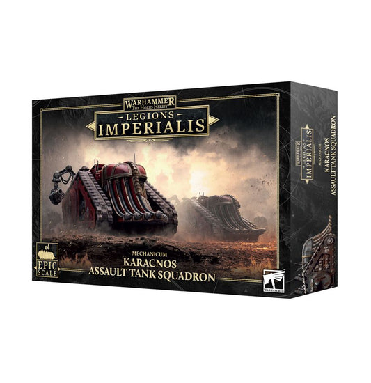 Warhammer: The Horus Heresy - Legions Imperialis: Mechanicum Karacnos Assault Tank Squadron (03-83)