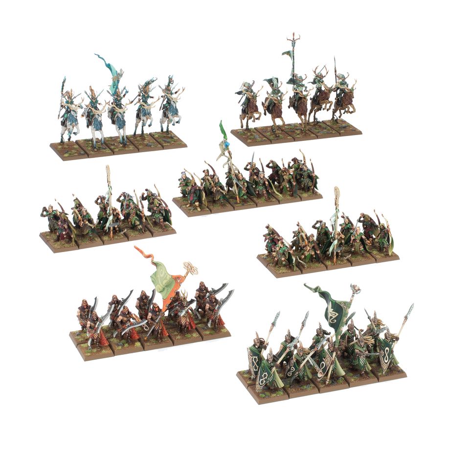 Warhammer The Old World - Bataillon der Reiche der Waldelfen (13-109)