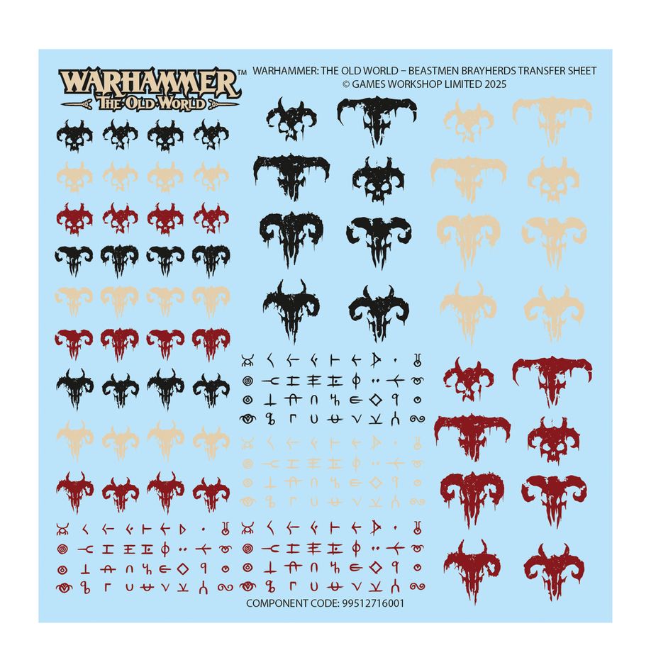 Warhammer The Old World - Bataillon der Tiermenschen-Großherden (08-110)