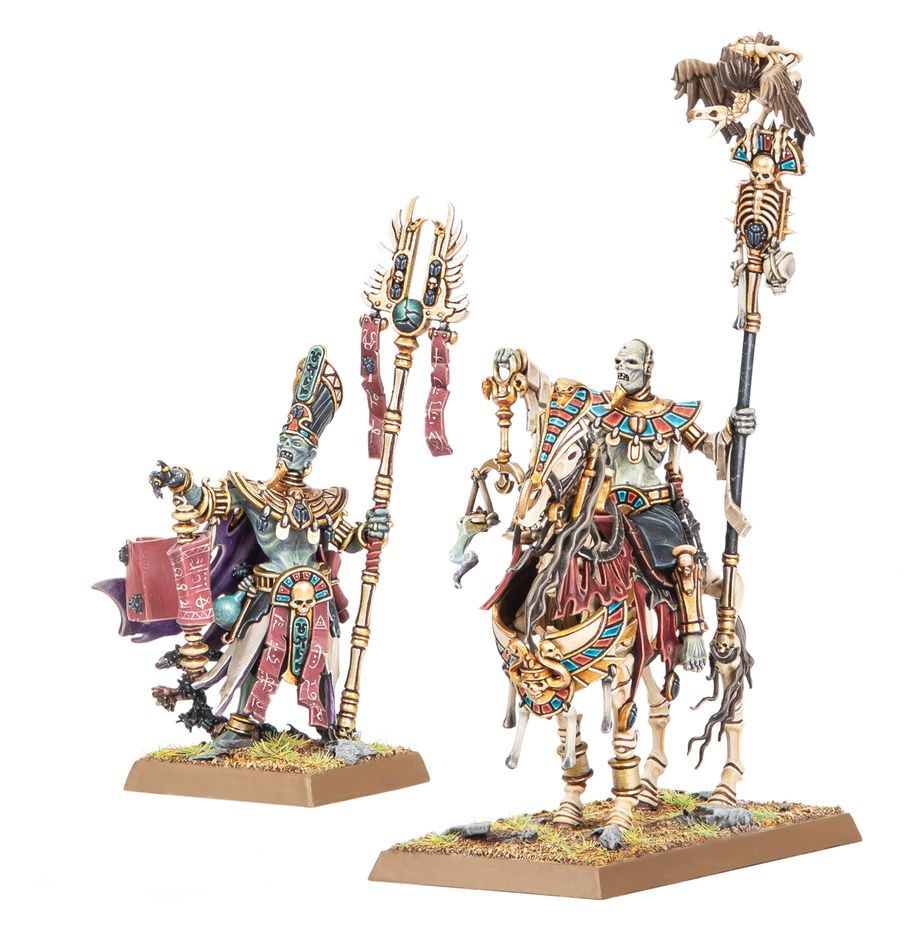 Warhammer: The Old World - Tomb Kings of Khemri - Liche Priests (07-14)