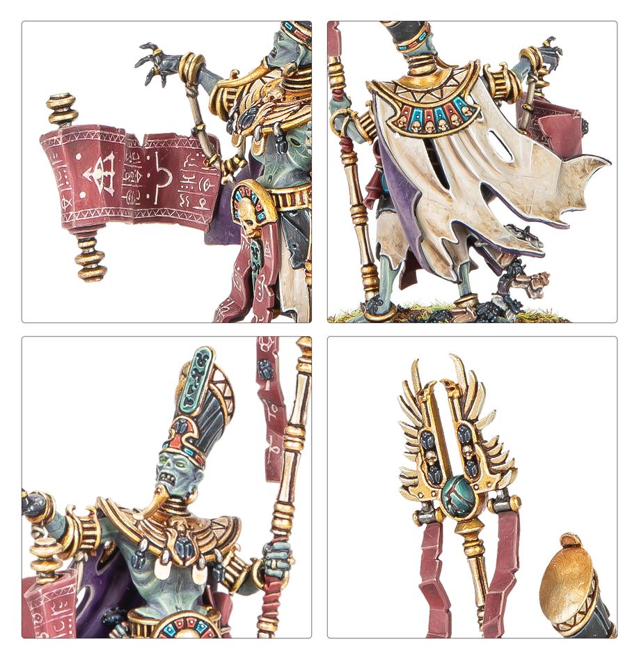 Warhammer: The Old World - Tomb Kings of Khemri - Liche Priests (07-14)