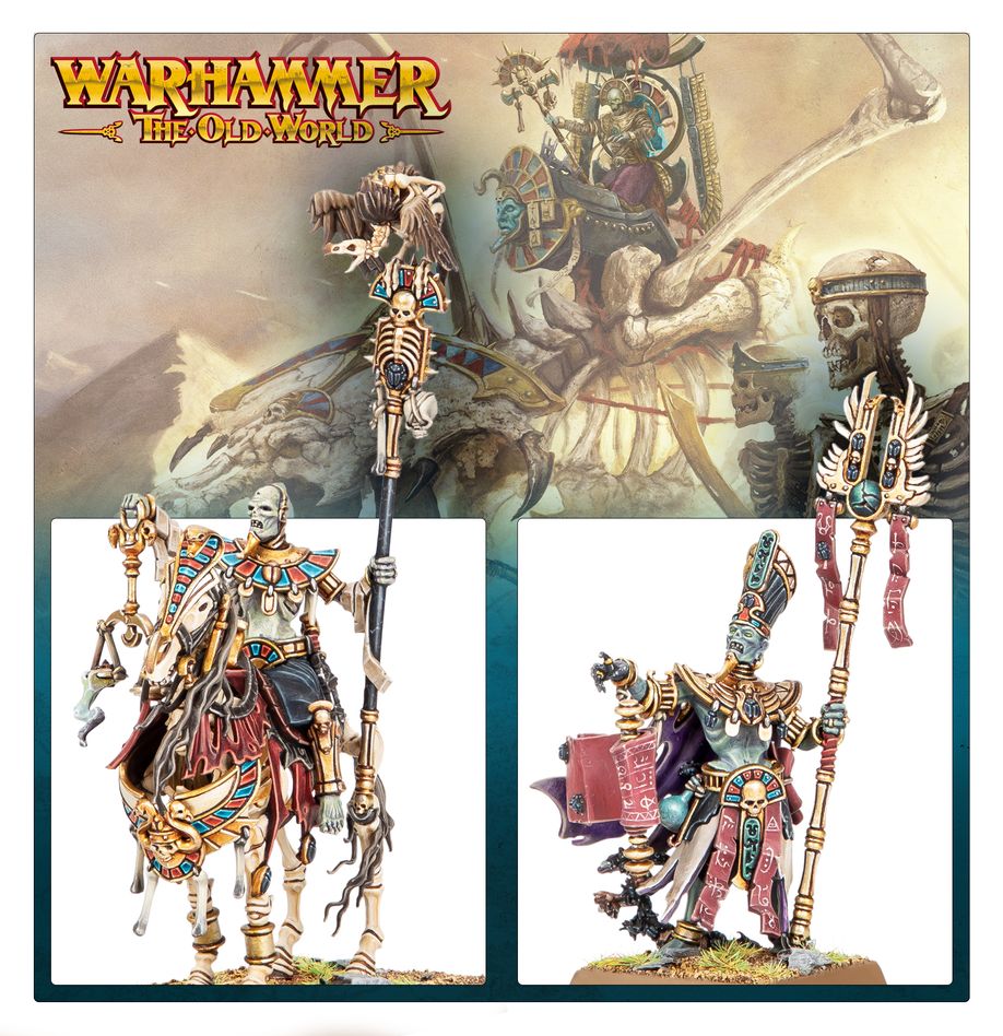 Warhammer: The Old World - Tomb Kings of Khemri - Liche Priests (07-14)