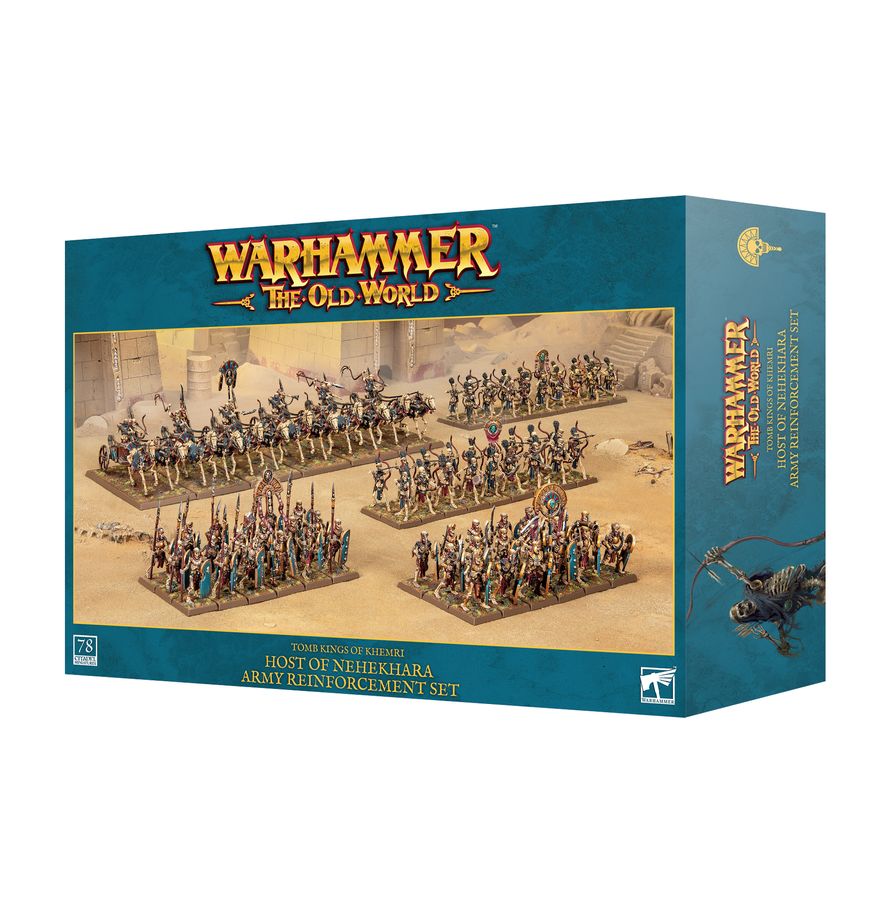 Warhammer: The Old World - Tomb Kings of Khemri - Host of Nehekhara Army Reinforcment Set - 07-23