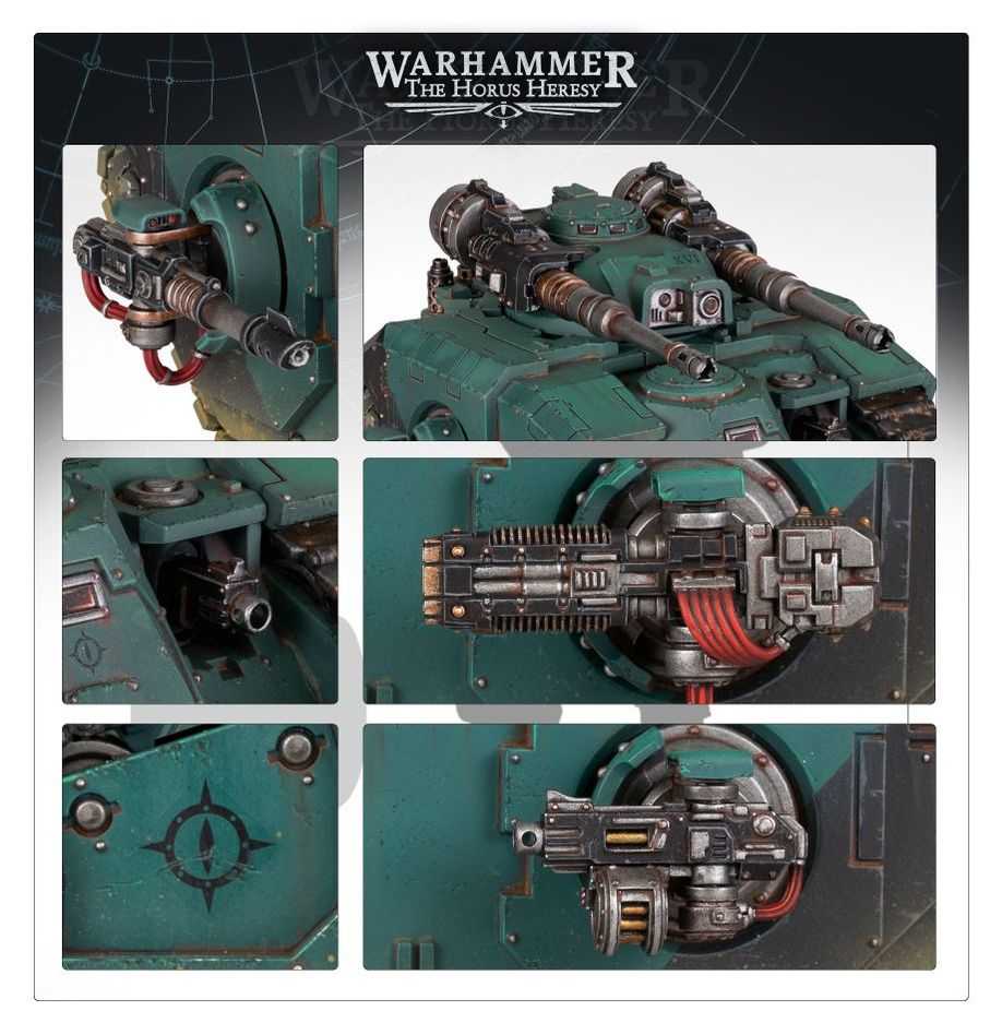 Warhammer: The Horus Heresy: Legiones Astartes - Sicaran Battle Tank (31-27)