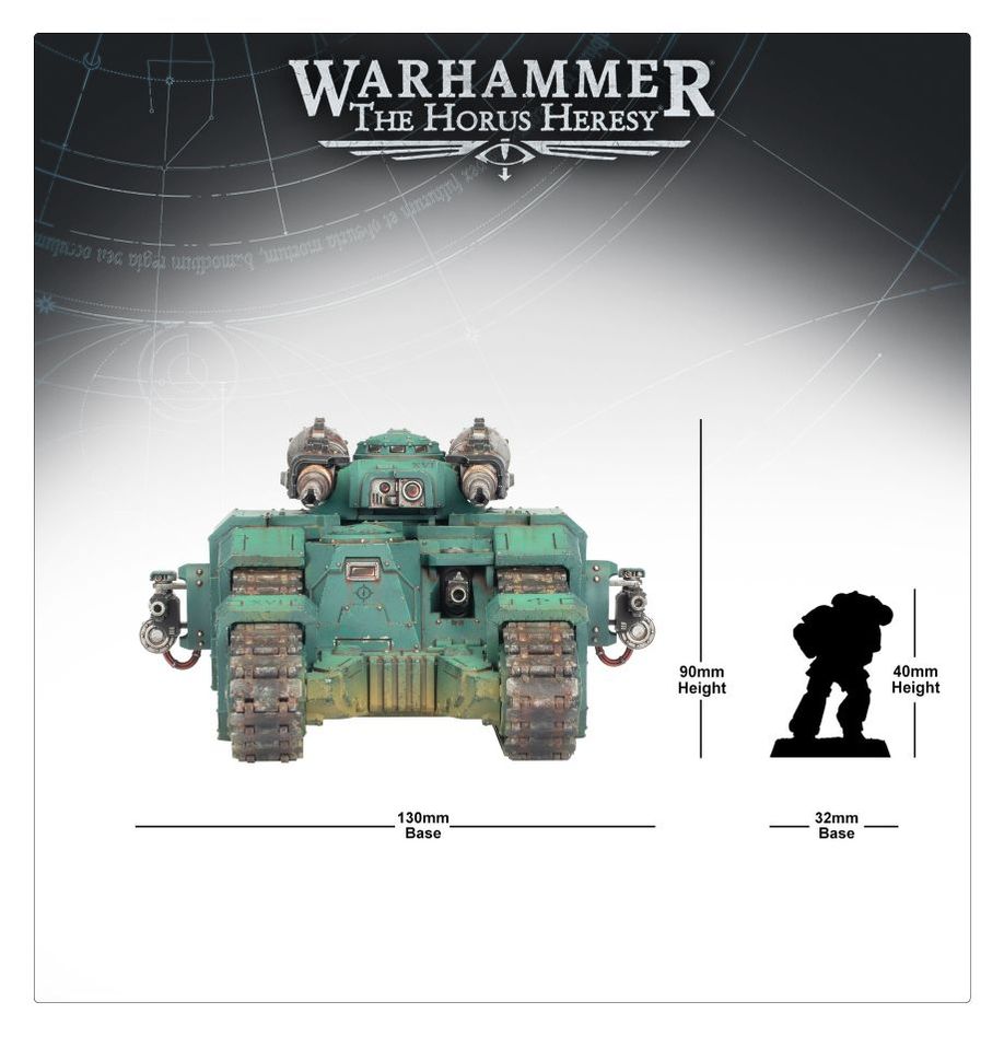 Warhammer: The Horus Heresy: Legiones Astartes - Sicaran Battle Tank (31-27)