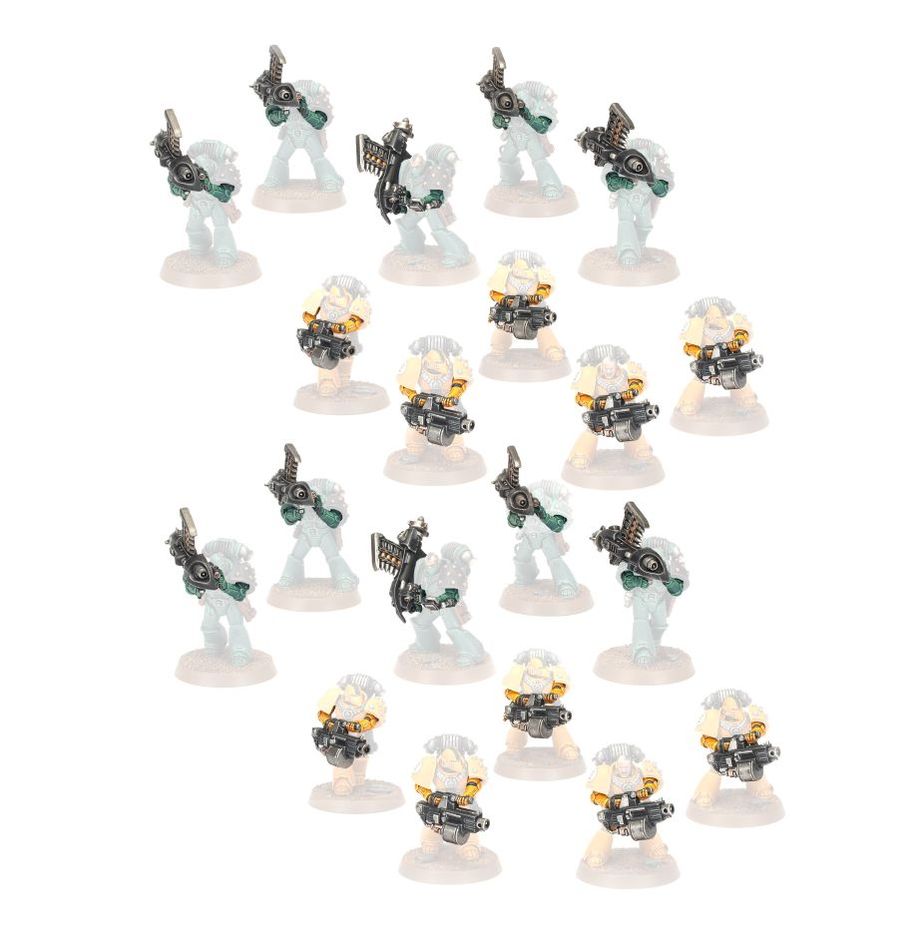 Warhammer: The Horus Heresy: Legiones Astartes - Heavy Weapon Upgrade Set - Missile Launchers and Heavy Bolters (31-04)