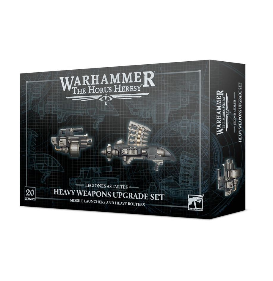 Warhammer: The Horus Heresy: Legiones Astartes - Heavy Weapon Upgrade Set - Missile Launchers and Heavy Bolters (31-04)