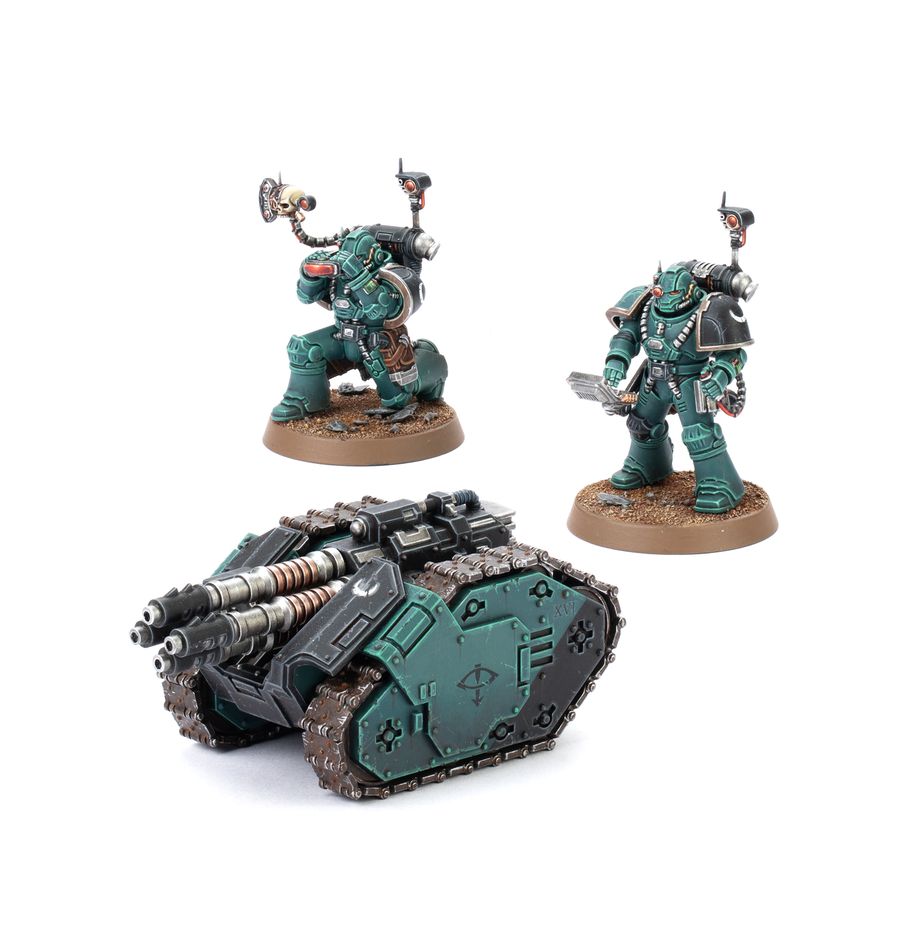 Warhammer: The Horus Heresy - Legiones Astartes: Rapier-Batterie mit Zerstörerlaser und Vierfachwerfer (31-104)