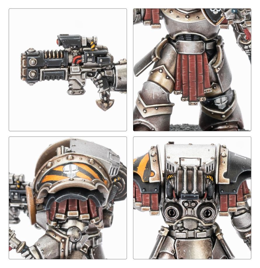 Warhammer: The Horus Heresy - Legiones Astartes - Cataphractii Terminators with Volkite Chargers and Power Mauls (31-144)