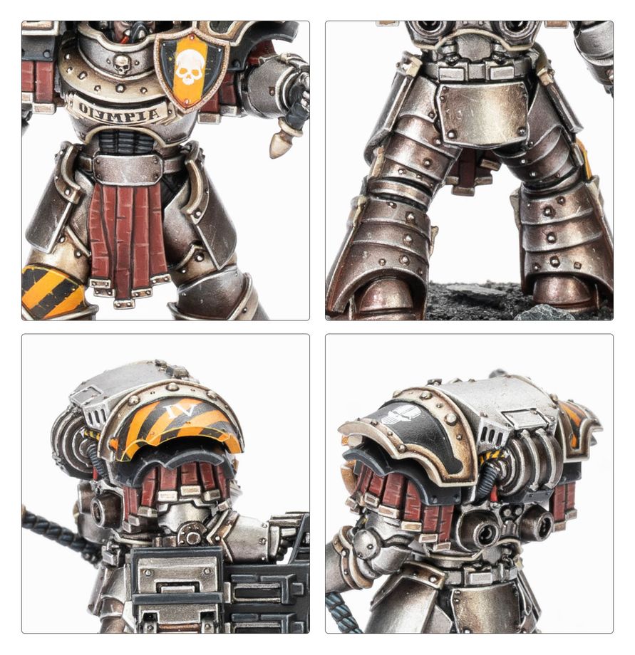Warhammer: The Horus Heresy - Legiones Astartes - Cataphractii Terminators with Volkite Chargers and Power Mauls (31-144)