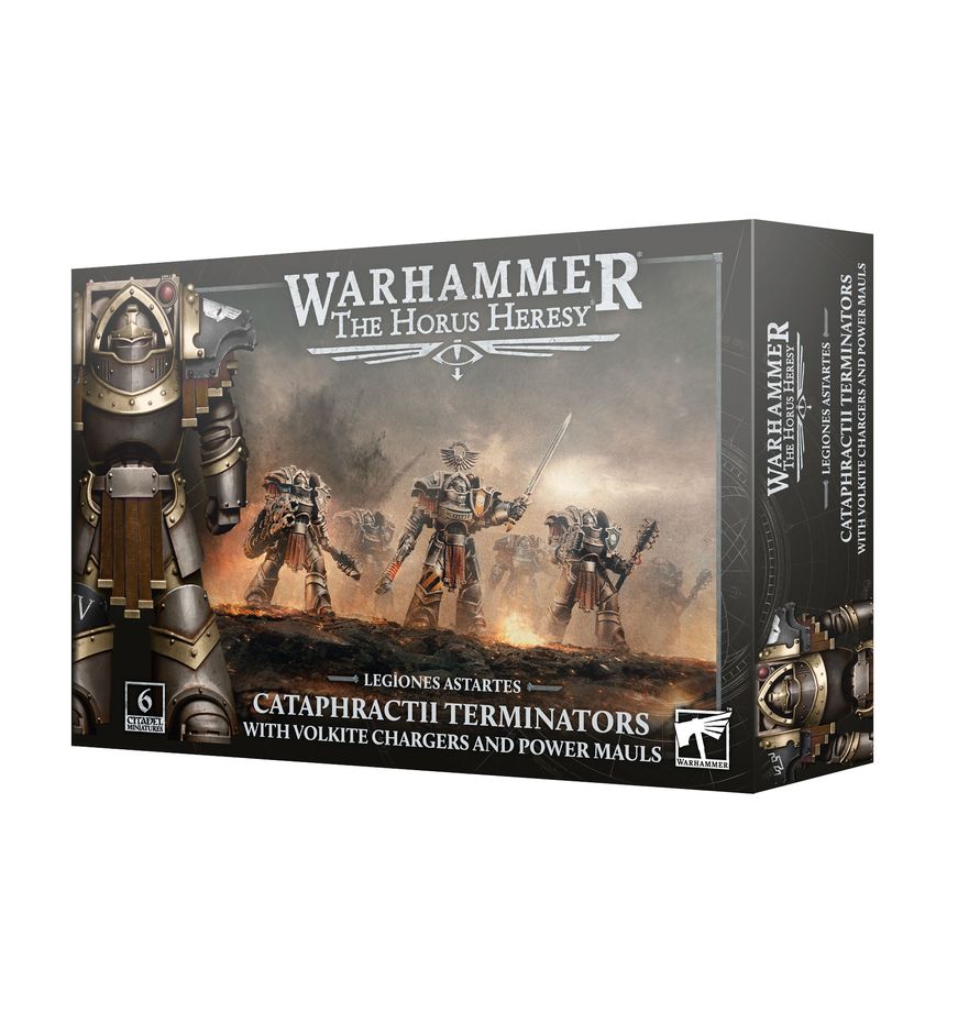 Warhammer: The Horus Heresy - Legiones Astartes - Cataphractii Terminators with Volkite Chargers and Power Mauls (31-144)