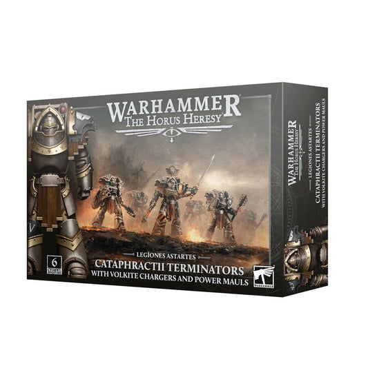 Warhammer: The Horus Heresy - Legiones Astartes - Cataphractii Terminators with Volkite Chargers and Power Mauls (31-144)