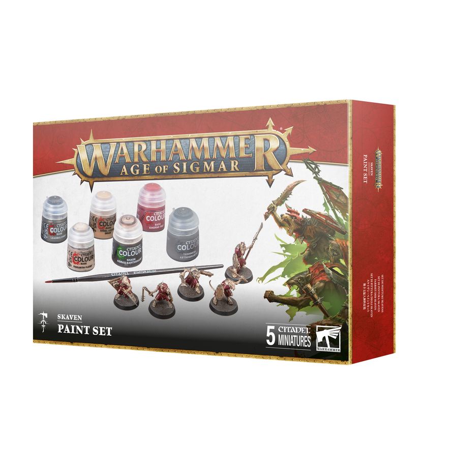Warhammer - Age of Sigmar - Skaven Paint Set (60-09)