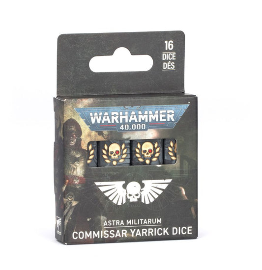 Warhammer 40.000 - Astra Militarum - Commissar Yarrick Dice (47-83)