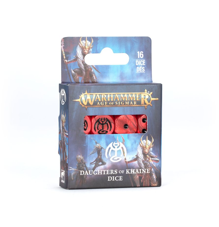 Warhammer Age of Sigmar - Daugthers of Khaine - Dice Set (85-23)