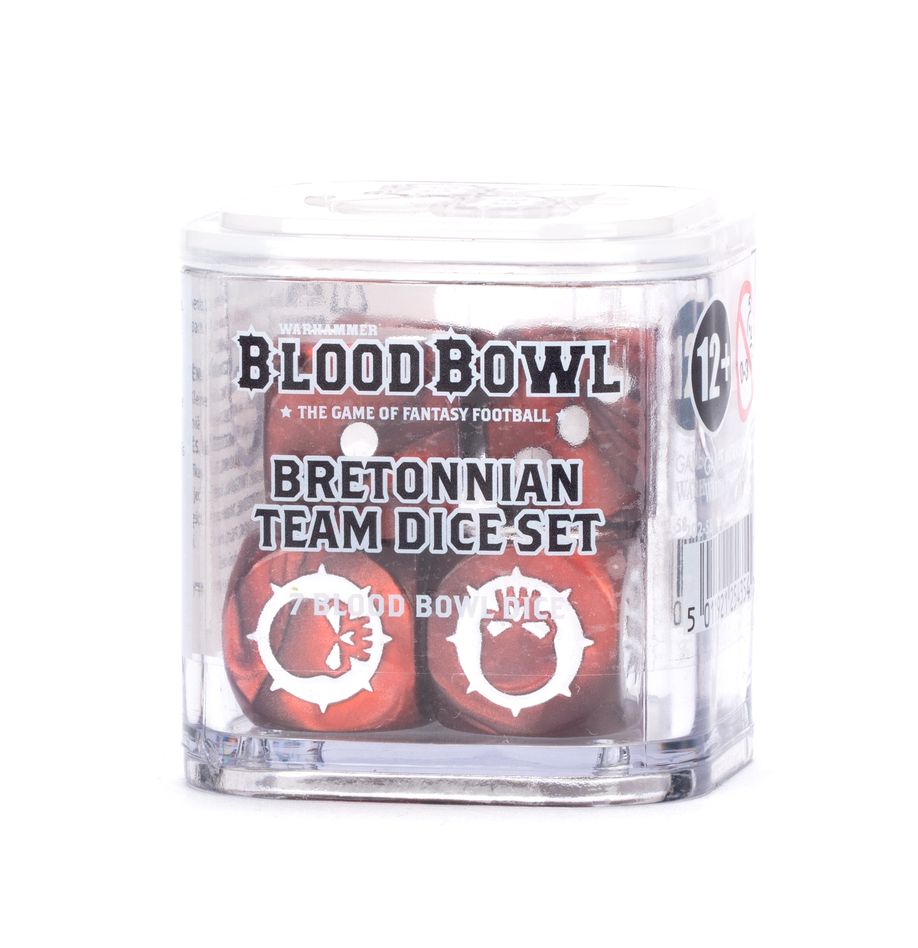 Blood Bowl - Bretonnian Team Dice Set (202-58)