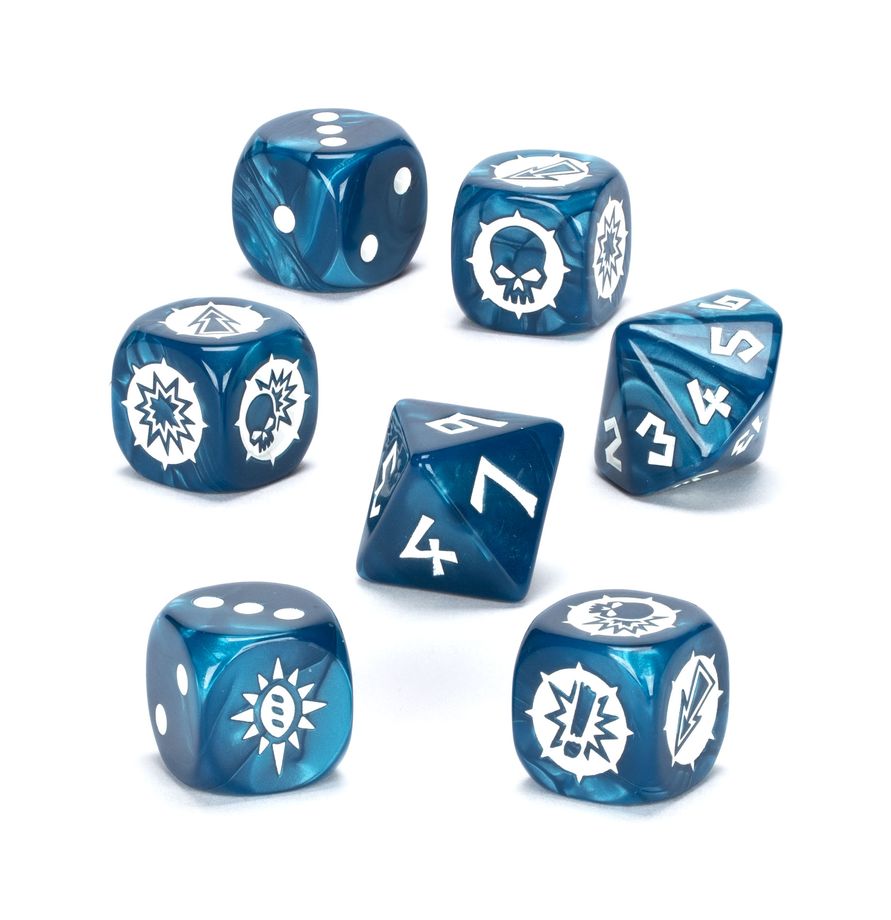 Blood Bowl - Blood Bowl – High Elf Team Dice Set (202-66)